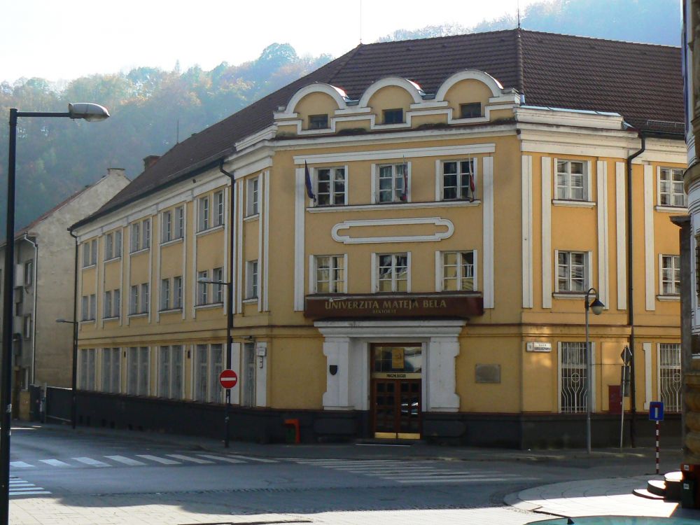 Fotografie
školy Univerzita Mateja Bela v Banskej Bystrici