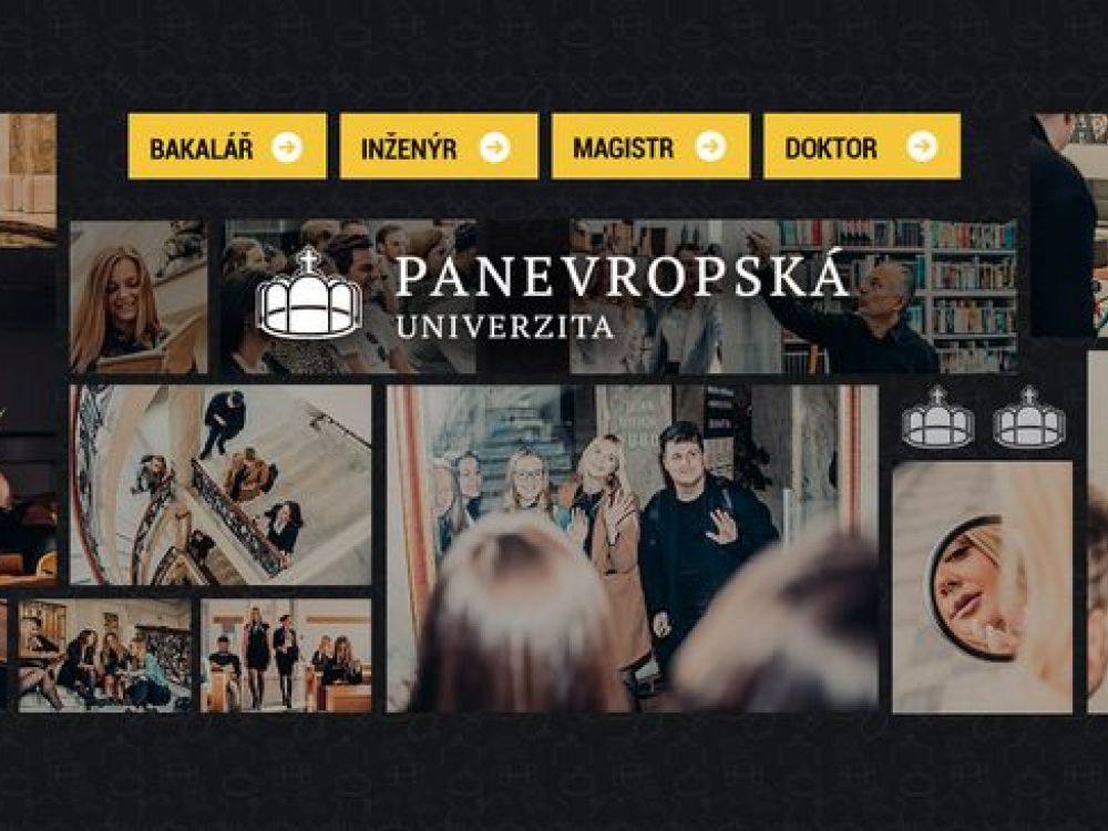Fotografie
                                školy Panevropská univerzita